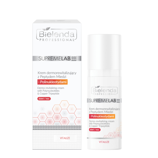 BIELENDA PRPFESSIONAL SUPREMELAB DERMOREWITALIZUJĄCY KREM Z PEPTYDEM MIEDZI 50 ML